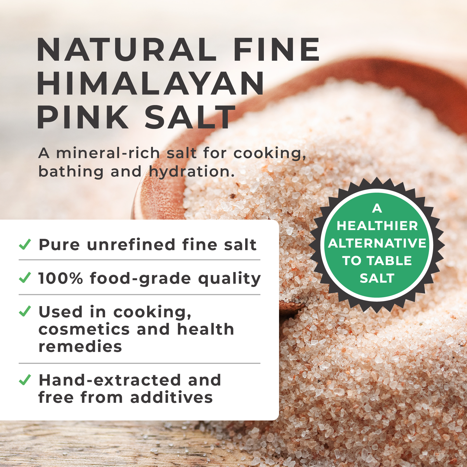 Himalania Fine Himalayan Pink Salt 6 Oz | Aisles Online Grocery Shopping