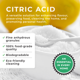 Citric Acid (Food Grade)